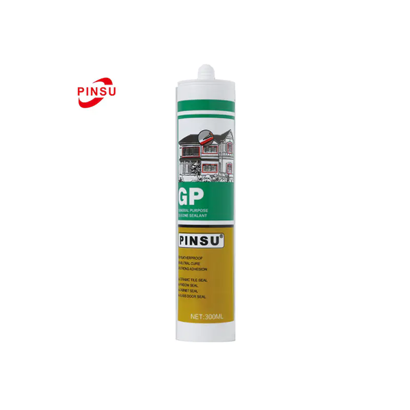 গ্লাস এবং মেটালের জন্য আবহাওয়ারোধী PINUS-GP নিরপেক্ষ সিলিকন সিল্যান্ট