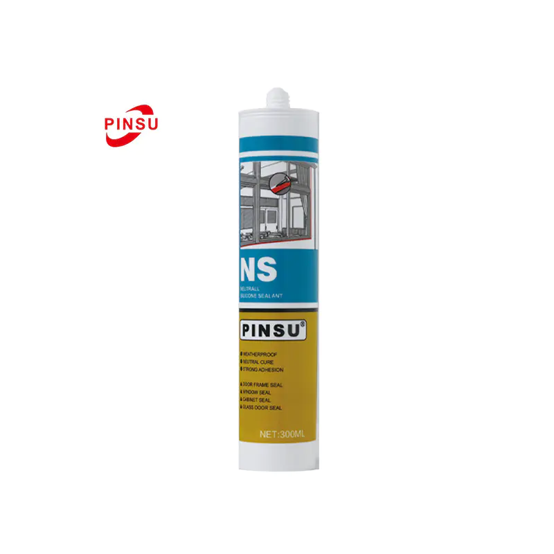 UV জলরোধী এবং আবহাওয়া প্রতিরোধী PINSU-NS নিরপেক্ষ সিলিকন সিলান্ট